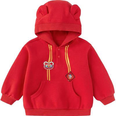 巴拉巴拉balaOne卫衣连帽上衣春