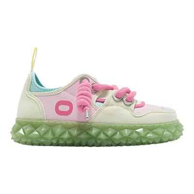 OETZI冰人奥兹女圆头厚底女鞋