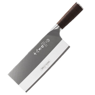 十八子作菜刀家用酒店厨师专用切片刀超锋利厨师片鱼片肉高档桑刀