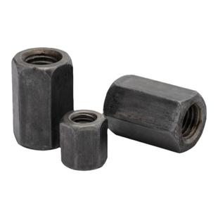 铁本色六角加长螺母加厚加高螺母连接螺帽焊接螺母m4m5m6m8-m16