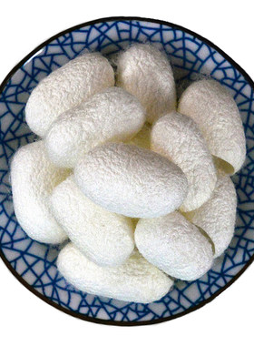 蚕茧中药材正品蚕壳茧黄抽丝蚕衣