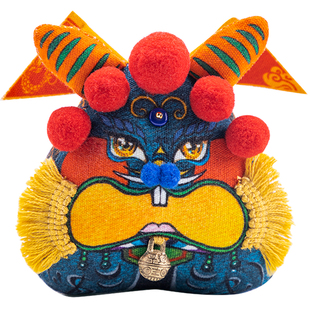 王的手创 神兽盲盒正版公仔少女心儿童全套玩偶摆件手工模玩珍藏