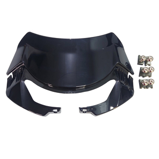 GVGZ 适用凯旋765RS竞技风挡 黑色前风镜玻璃 765R空气动力学风挡