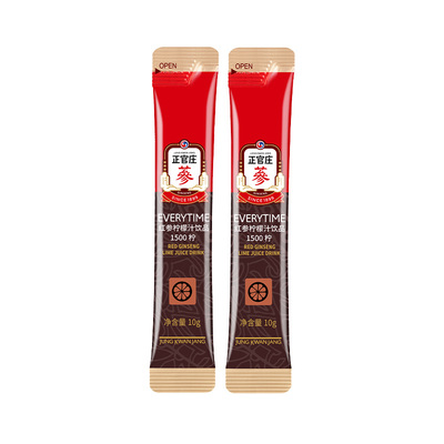 【天猫u先】正官庄红参柠檬汁1500-20g