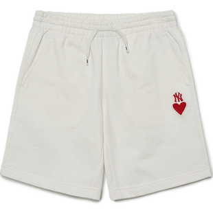 MLB儿童官方男女童精致出挑刺绣LOGO萌酷爱心短裤春季款