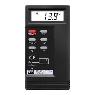 台湾泰仕接触式测温仪TES-1310N模具水温计温度表K型热电偶温度计
