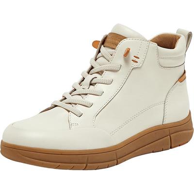 Bata休闲靴女2025冬季商场新款牛皮通勤百搭时尚高帮鞋ATK51DD5