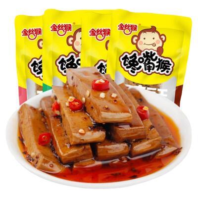 馋嘴猴香菇豆干麻辣香辣豆腐干