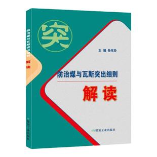 全新正版 防治煤与瓦斯突出细则解读释义 孙东玲主编 煤矿防突细则解读 煤炭工业出版社 煤矿安全专业书籍