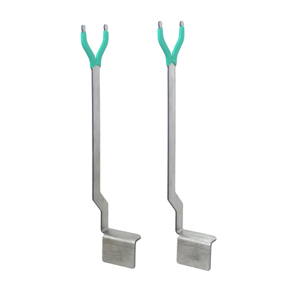 新型钓台抄网支架加高不锈钢竿架