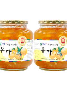 韩国进口蜂蜜柚子茶全南