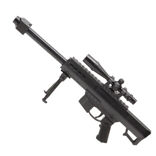 儿童玩具枪模型仿真黑色巴雷特可发射软弹枪德拉贡诺夫SVD狙击枪