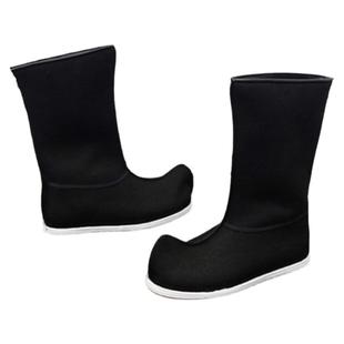 古装翘头鞋男汉服靴明制古风原创复古内增高弓鞋武侠皂靴平底婚鞋