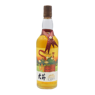大芹/DAIKING 单一麦芽威士忌蛇年限定款700ml40%vol中国国产酒