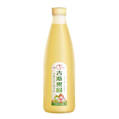 苹果醋330ml玻璃瓶发酵饮品