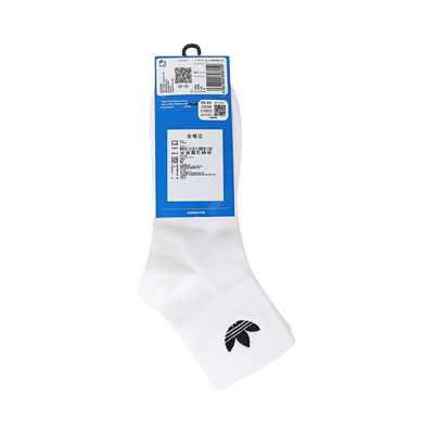 阿迪达斯三叶草男女ORI ANK SOCK 3P休闲袜子JP1275