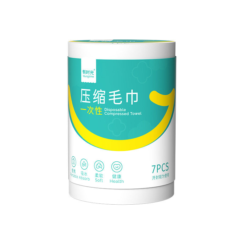 有时光旅行酒店绵柔一次性毛巾加厚型便携宾馆压缩毛巾洗脸巾