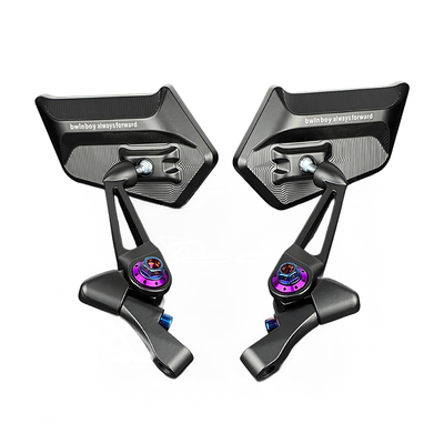 适用TROMOX摩兽M03I M03Pro M02改装刀锋后视镜反光镜倒车镜配件