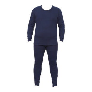 雅鹿特大码秋衣秋裤男纯棉套装加肥加大保暖内衣大号胖子线衣线裤