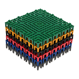 洗车房地格栅定制美容场地垫拼接网格板加厚防滑免挖沟槽地面排水