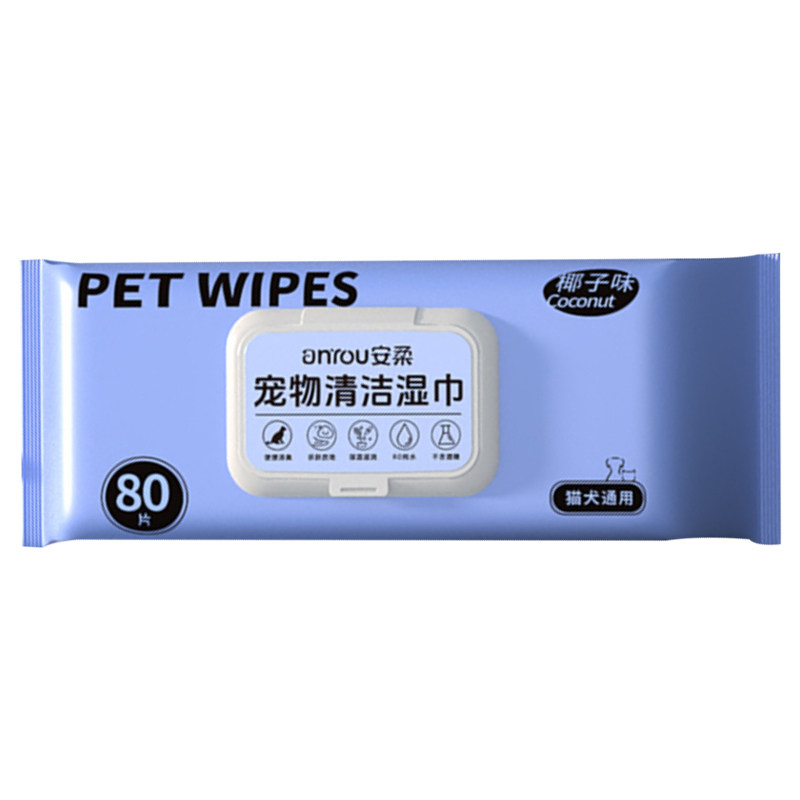 加大加厚宠物湿巾猫咪狗狗专用
