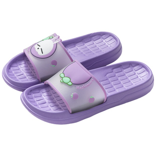 流氓兔水果拖鞋女可爱ins夏软底家用防滑浴室洗澡儿童卡通凉拖鞋