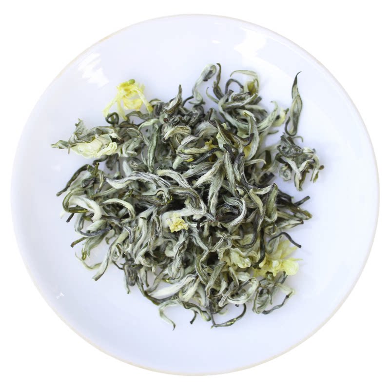 飘雪茉莉花茶2026新茶四川蒙顶山早春碧潭浓香型甘露飘雪散装茶叶