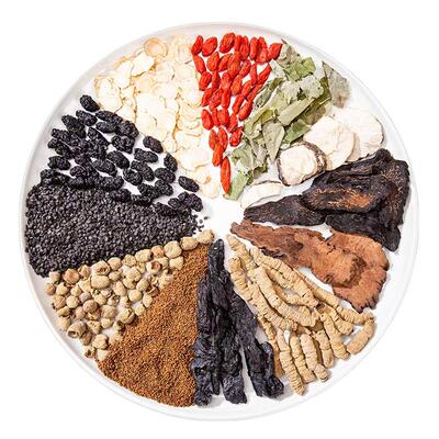 熬夜调理保健人参五宝茶