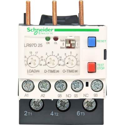 施耐德3相热过载保护继电器LR97D