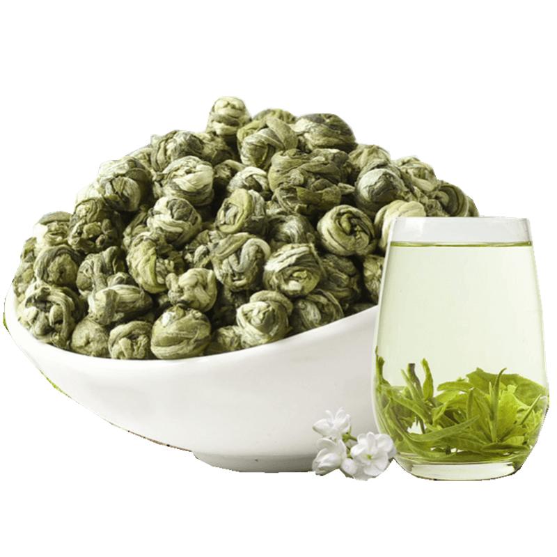 小龙珠茉莉花茶叶新茶特级浓香型散装罐装送礼花草茶绣球礼盒包邮