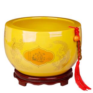 聚宝盆摆件招财聚财陶瓷家用存钱罐陶瓷米缸八方来财店铺开业礼品