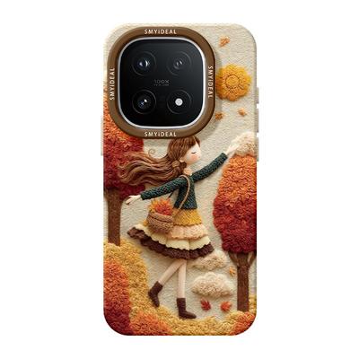 适用iqoo15手机壳女款iqoo13保护套硅胶10pro全包防摔vivo爱酷9高级neo8pro软外11s网红7se竞速版5刺绣女孩12