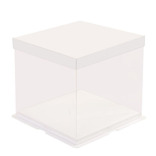 透明生日蛋糕盒4/6寸8寸10寸12寸单双层加高网红创意烘焙包装盒子