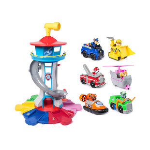 汪汪队立大功超大声光瞭望塔玩具总部基地狗狗塔台儿童生日礼物
