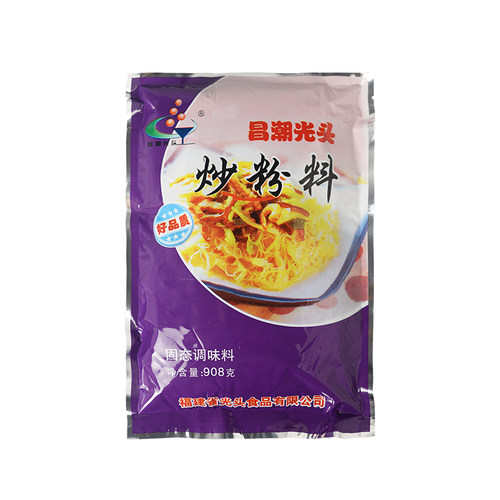 20包送3包同品昌潮光头炒粉料沙县小吃配料炒面炒饭料调味品908克