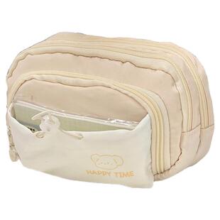 ins风简约笔袋大容量学生文具袋铅笔盒收纳袋小学生初中女孩少女