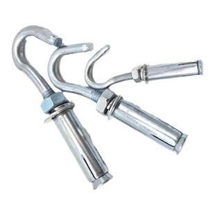 膨胀挂钩电扇吊钩拉爆螺丝带钩螺栓灯钩顶钩网钩拉钩国标膨胀钩丝