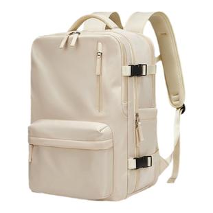 出差双肩包电脑包防摔防震16寸男女士商务高级感旅行背包独立鞋仓