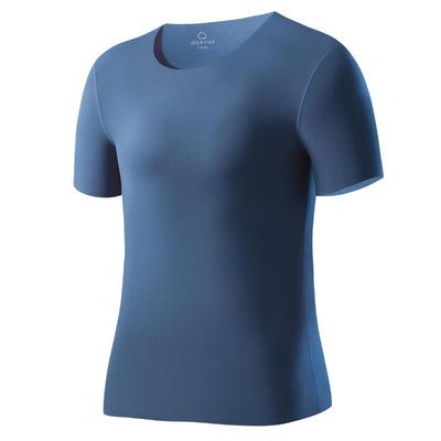 简云短袖羊毛蚕丝德绒保暖上衣