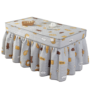 长方形电炉罩烤火桌子罩套烤火炉被正方形电桌取暖炉布卓布罩套