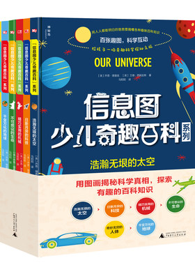 信息图少儿奇趣百科系列6册+少儿奇趣历史系列4册 6-14岁历史百科知识成长科普读物绘本课外书阅读百科全书套装大百科知识全书