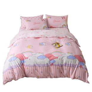 多喜爱儿童100全棉纯棉被套单件宿舍单人学生被罩1.5米双人被子套