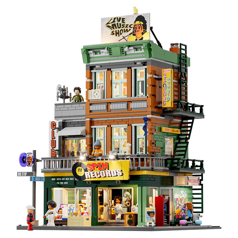 Lumibricks街头系列唱片店