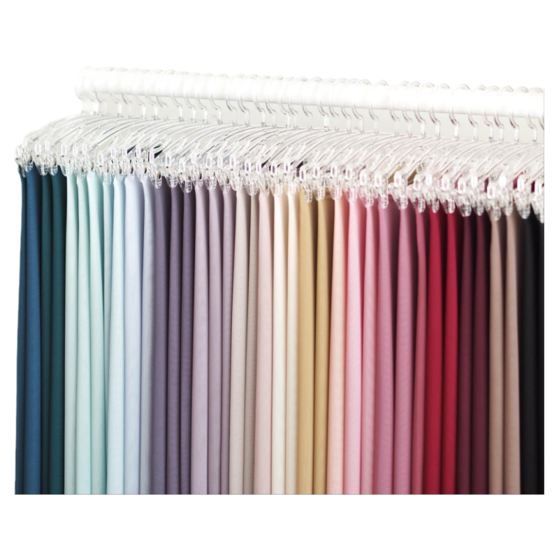 121色纯色珍珠雪纺长巾精品直角卷边雪纺纱巾单色印尼包头巾盖头
