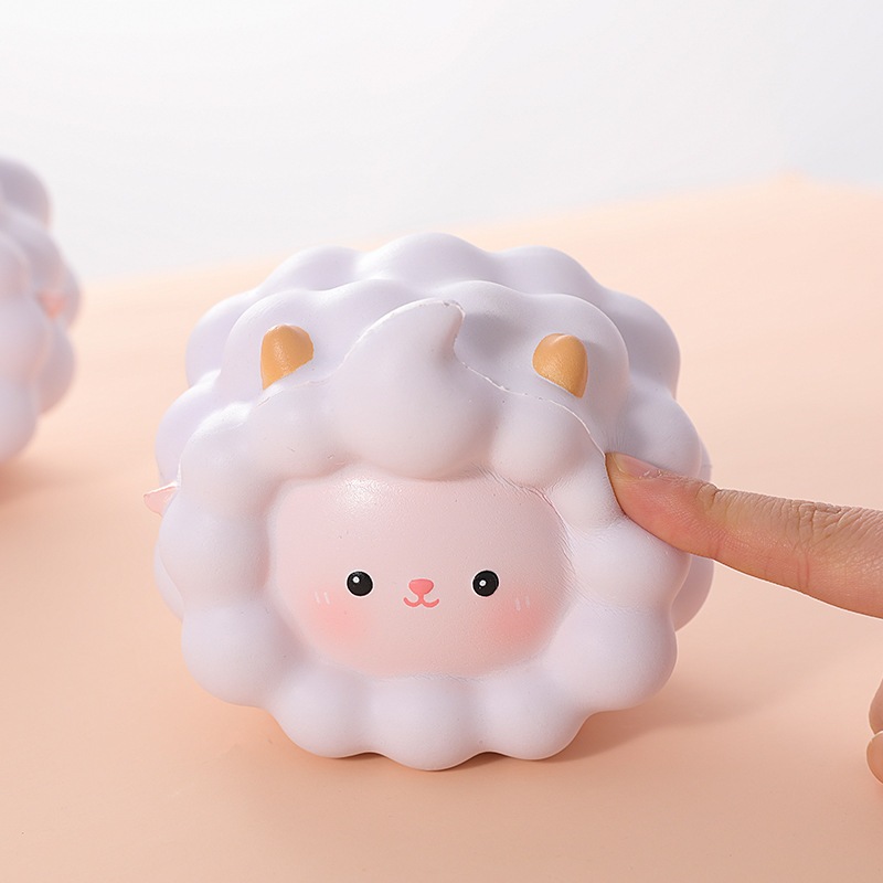 创意解压圆圆小羊捏捏玩具慢儿童节减压回弹六一礼品乐礼物