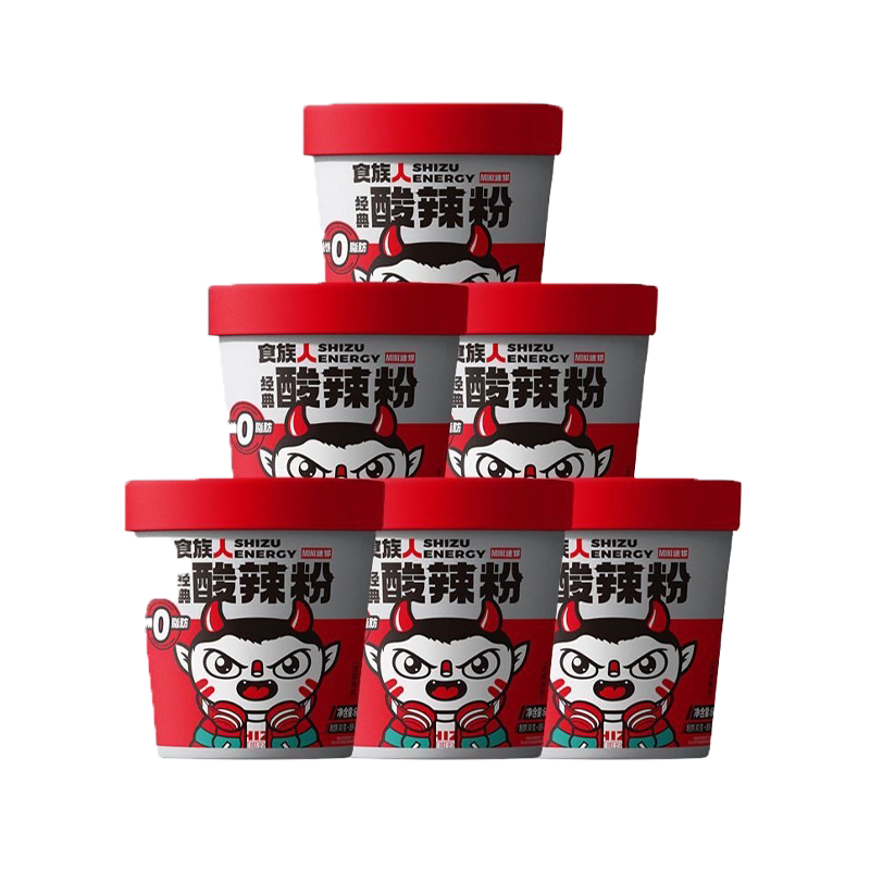 食族人酸辣粉桶装非油炸红薯粉