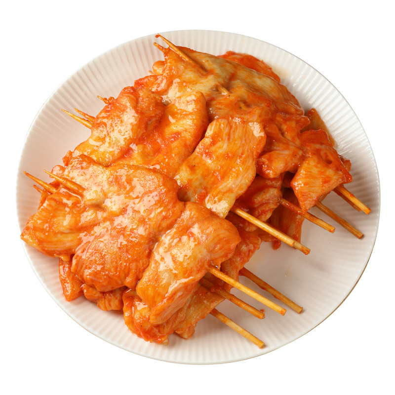 奥尔良鸡肉串无抗里脊肉片儿童餐