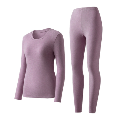 新一步女士彩棉保暖套装纯棉厚款