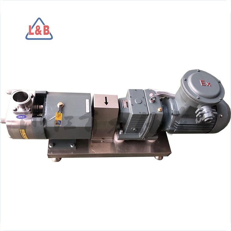 新品不锈钢三叶转子泵 防爆凸轮转子泵 番茄酱浓酱输送泵厂家