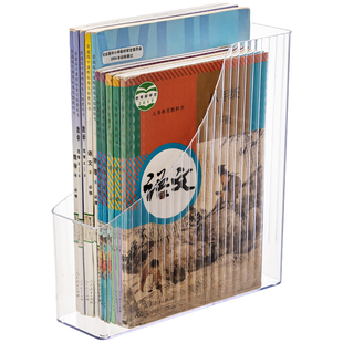 书立架书架立架桌面收纳盒书夹固定书本挡板书桌侧边收纳办公桌置物架学生教室课桌分隔板书本支撑架学生高中